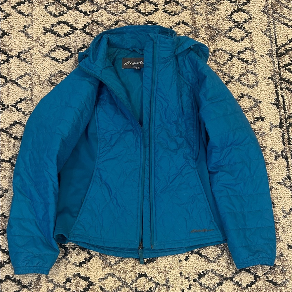 Eddie Bauer Teal Quilted Jacket